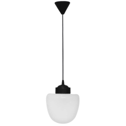 Φωτιστικό Οροφής Βελανίδι 11-0284 Lp-120K Φ20x90cm Black Heronia