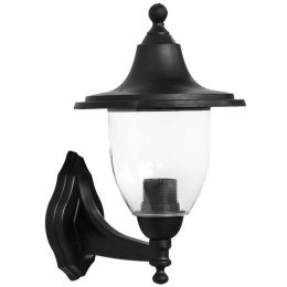 Φωτιστικό Τοίχου - Απλίκα Modern 07-1402 LP-960AN E/27 Max 10w Led 23x19,5x31cm Black Heronia