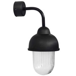 Φωτιστικό Τοίχου - Απλίκα 07-1412 SLP-950AS 90⁰ E/27 Led 17x12x28cm Black Heronia