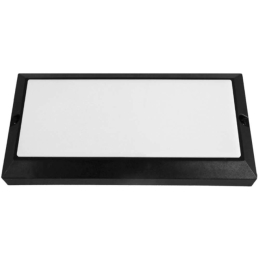 Φωτιστικό Τοίχου - Απλίκα D-292 32-0234 Απλή Led 15W 25x12x4,5cm Black Heronia