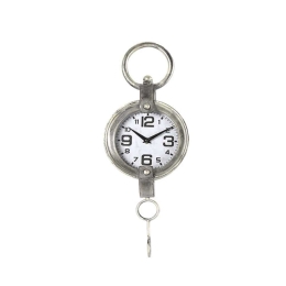 Ρολόι Τοίχου Old Louis 013.767288 41.5cm Silver Μέταλλο