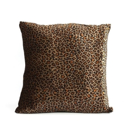 Μαξιλάρι Διακοσμητικό (Με Γέμιση) Leopard 013.777450 Brown 40Χ40 Βαμβάκι-Πολυέστερ