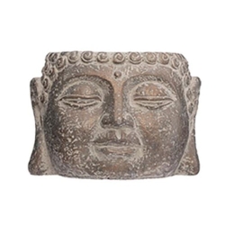 Κασπώ Βούδας 07.168503 Φ11,5cm Brown Τσιμέντο