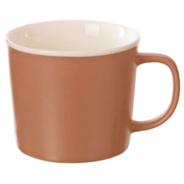 Κούπα 07.154522B 380ml Πορσελάνινη Terracotta Πορσελάνη
