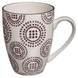 Κούπα Camila 07.145987 340ml Κεραμική Purple Κεραμικό