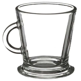 Φλυτζάνι Cappucino 07.150284 180ml Γυάλινο Clear Γυαλί
