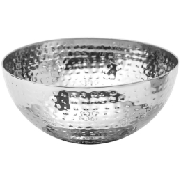 Σαλατιέρα Σφυρήλατη 07.154007E Φ28Χ12cm Inox Large Μέταλλο