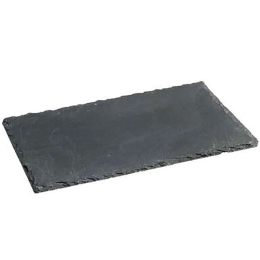Πλατώ 07.739413 14Χ22cm Σχιστόλιθος Anthracite Πέτρα