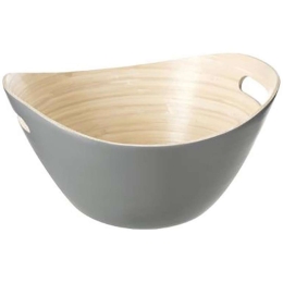 Σαλατιέρα 07.160719A 30Χ26Χ13cm Bamboo Grey Large Bamboo