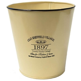 Σαμπανιέρα 1897 00.03.3926 22Χ22cm 6lt Μεταλλική Ecru Μέταλλο