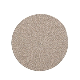 Σουπλά 07.160728C Φ38cm Βαμβακερό Beige 100% Βαμβάκι