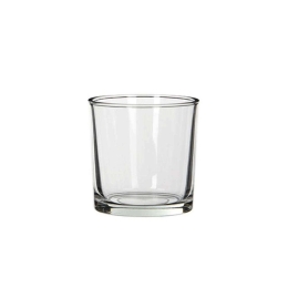 Βάζο Στρογγυλό Kenny 02.1013010 10x10cm Γυάλινο Clear Γυαλί