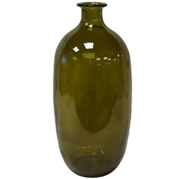 Βάζο Napoles 016.5462DB615 16x38cm Dark Green Γυαλί