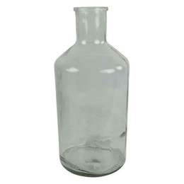 Βάζο Γυάλινο 013.786150 24x52cm Clear Γυαλί
