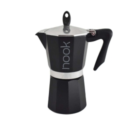 Καφετιέρα Espresso 023.601100.261 Black Αλουμίνιο