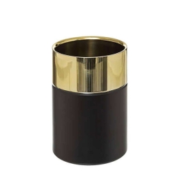 Σαμπανιέρα Cooler 07.176975 12x18cm Black-Gold Ανοξείδωτο Ατσάλι