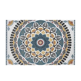 Σουπλά Βινυλίου Manda 07.168879B 45x30cm Petrol Πλαστικό