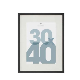 Κορνίζα Επιτραπέζια 07.162355A 30x40cm Black Ξύλο