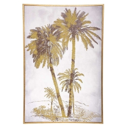 Πίνακας Καμβάς Palm 07.182117 60x90cm Multi Κάθετοι Καμβάς