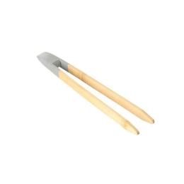 Τσιμπίδα Bamboo 07.151249 24cm Grey-Natural Ξύλο
