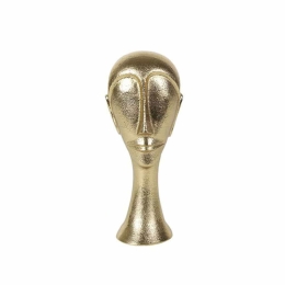 Διακοσμητικό Aγαλματίδιο Κεφάλι 013.783304 28cm Gold Αλουμίνιο