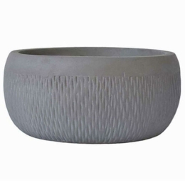 Κασπώ Rain 00.03.34521 Φ29x13,5cm Grey Πηλός