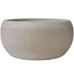Κασπώ Rain 00.03.34525 Φ43x21,5cm Beige Πηλός