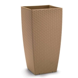 Κασπώ Natura 10.07.0109 31x31x56,5cm Light Brown Πλαστικό