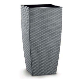 Κασπώ Natura 10.07.0108 31x31x56,5cm Dark Grey Πλαστικό