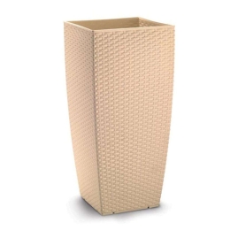 Κασπώ Natura 10.07.0501 36x36x66cm Beige Πλαστικό