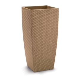 Κασπώ Natura 10.07.0508 36x36x66cm Light Brown Πλαστικό