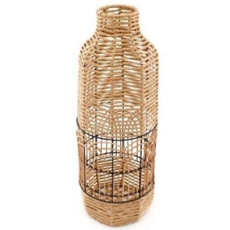 Βάζο Rattan 014.SY0112 18x40cm Brown Rattan