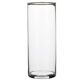 Βάζο Γυάλινο Carly 02.1041803 9x19cm Clear Γυαλί