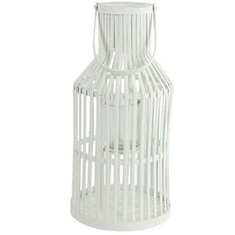 Φανάρι Ξύλινο 013.787571 23x45cm White Ξύλο