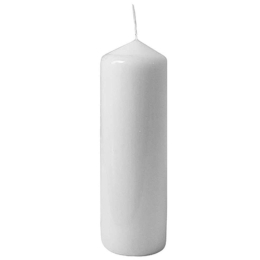 Κερί 00.09.9920Α 6x17cm White Παραφίνη