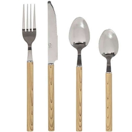 Μαχαιροπίρουνα Indonesie (Σετ 24Τμχ) 07.173733 Silver-Beige 24 τμχ Ανοξείδωτο Ατσάλι