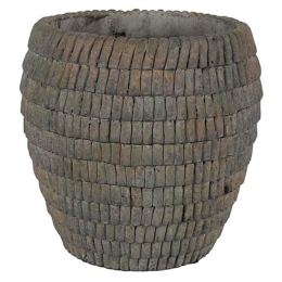 Βάζο Κεραμικό Kira 013.784815 18,5x17,5cm Grey Κεραμικό