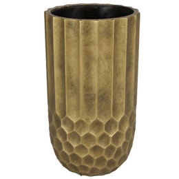 Βάζο Κεραμικό Jiska 013.784770 16,5x28cm Gold Κεραμικό