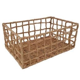 Καλάθι Raffia 00.06.67068 28,5x18,5x11,5cm Natural Raffia
