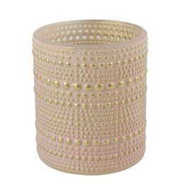 Κηροπήγιο Ρεσώ Nelle 013.793058 8,5x10cm Ecru-Gold