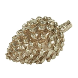 Κουκουνάρι Διακοσμητικό 013.790026 10,6x18,2x10,6cm Gold