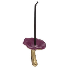 Στολίδι Μανιτάρι 07.170352C 7,3cm Bordeaux-Gold