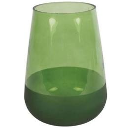 Βάζο Claudia 013.788262 15,5x20cm Green Γυαλί