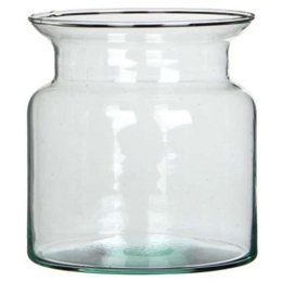 Βάζο Mathew 02.1018679 12,5x12cm Clear Γυαλί