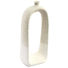 Βάζο 014.NI1073 15x36cm White Κεραμικό