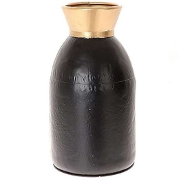 Βάζο 012.862259535 22x38,6cm Black-Gold Μέταλλο
