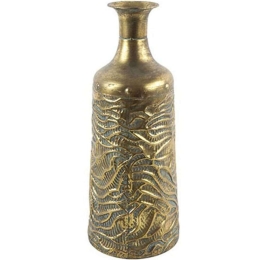 Βάζο Gladis 013.785225 20,5x49cm Gold Μέταλλο
