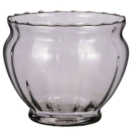 Μπωλ Διακοσμητικό Gaya 02.1110846 19x17cm Clear Γυαλί
