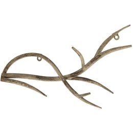 Διακοσμητικό Επιτοίχιο 013.779472 22x46x14,5cm Beige-Brown Ξύλο