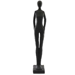 Διακοσμητική Φιγούρα 014.OR1930 45cm Black Πολυρεσίνη